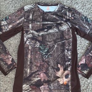 Camo compression long sleeve shirt